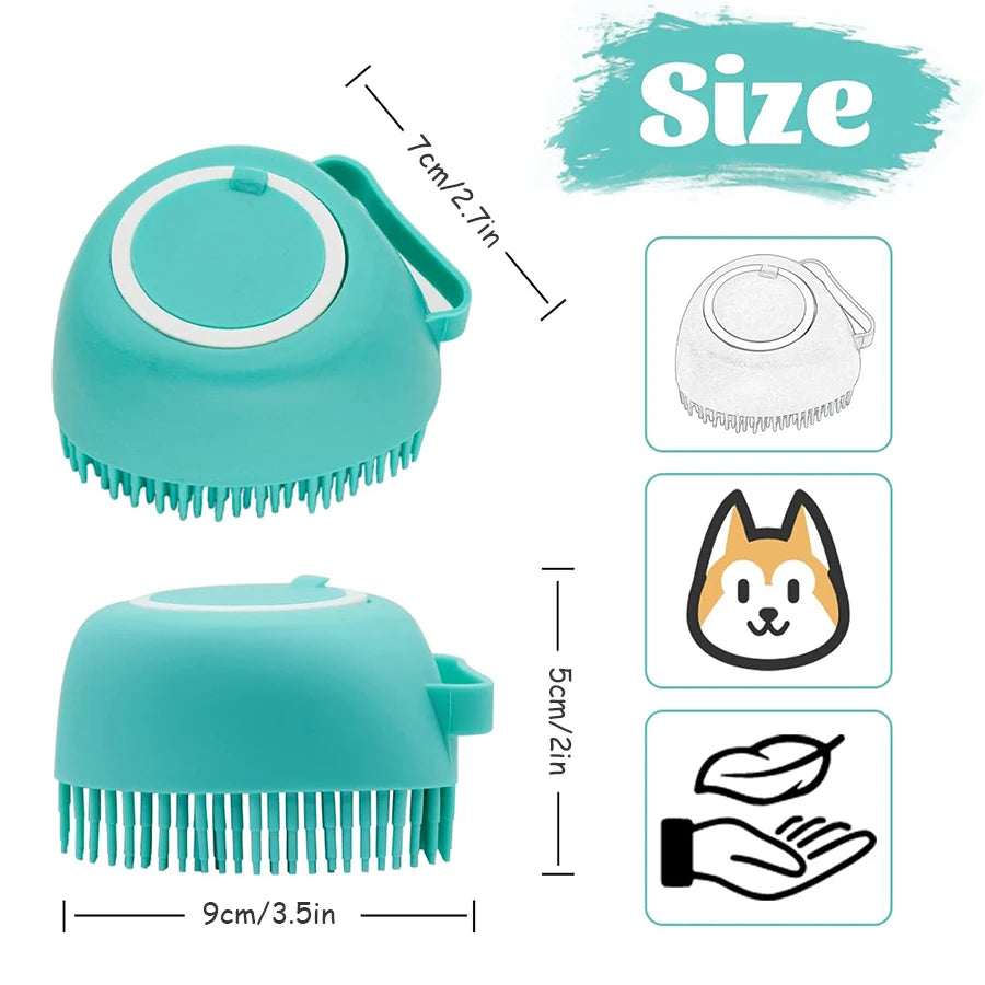 Shampoo Silicone Brush