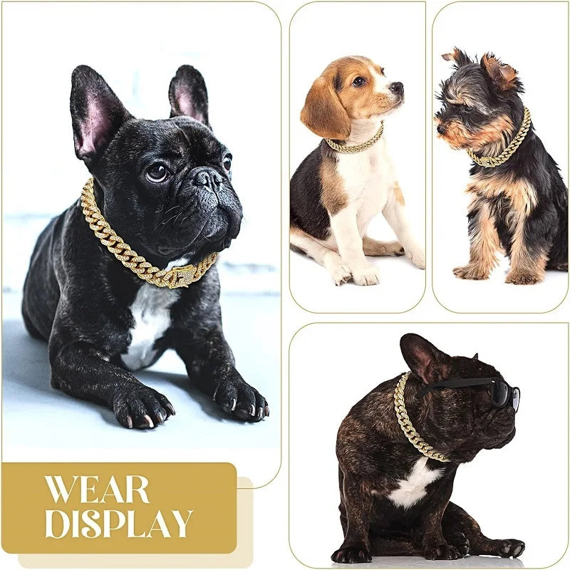Luxurious Dog Chain Collar