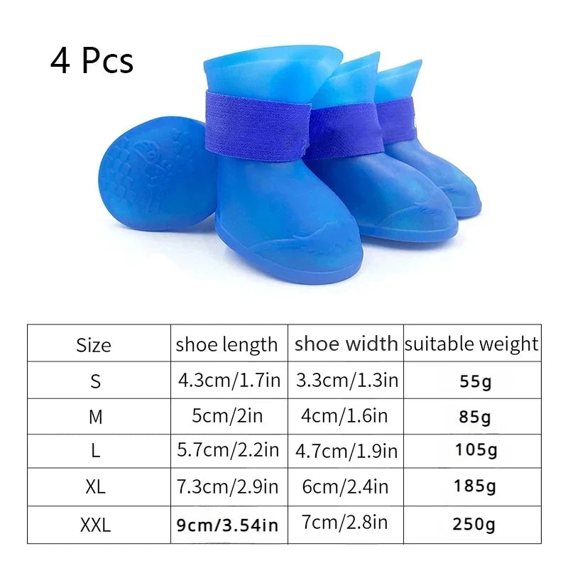 Anti-slip Rubber Rainshoe