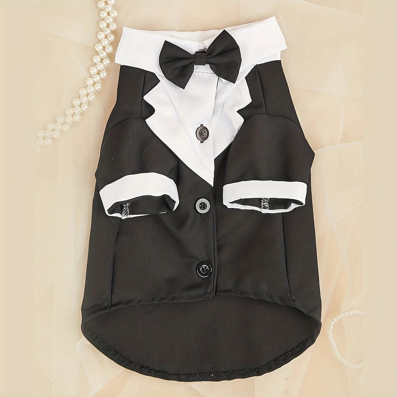 Wedding Suit With Bow