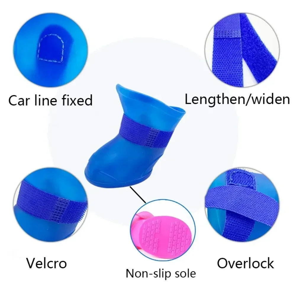 Anti-slip Rubber Rainshoe