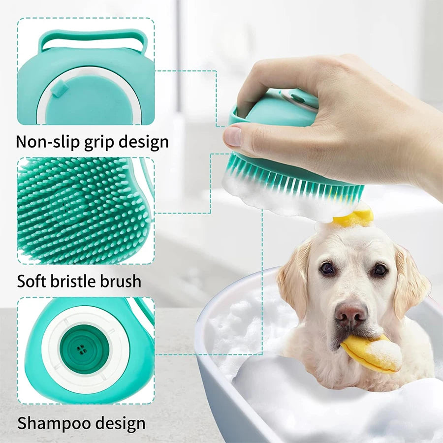 Shampoo Silicone Brush