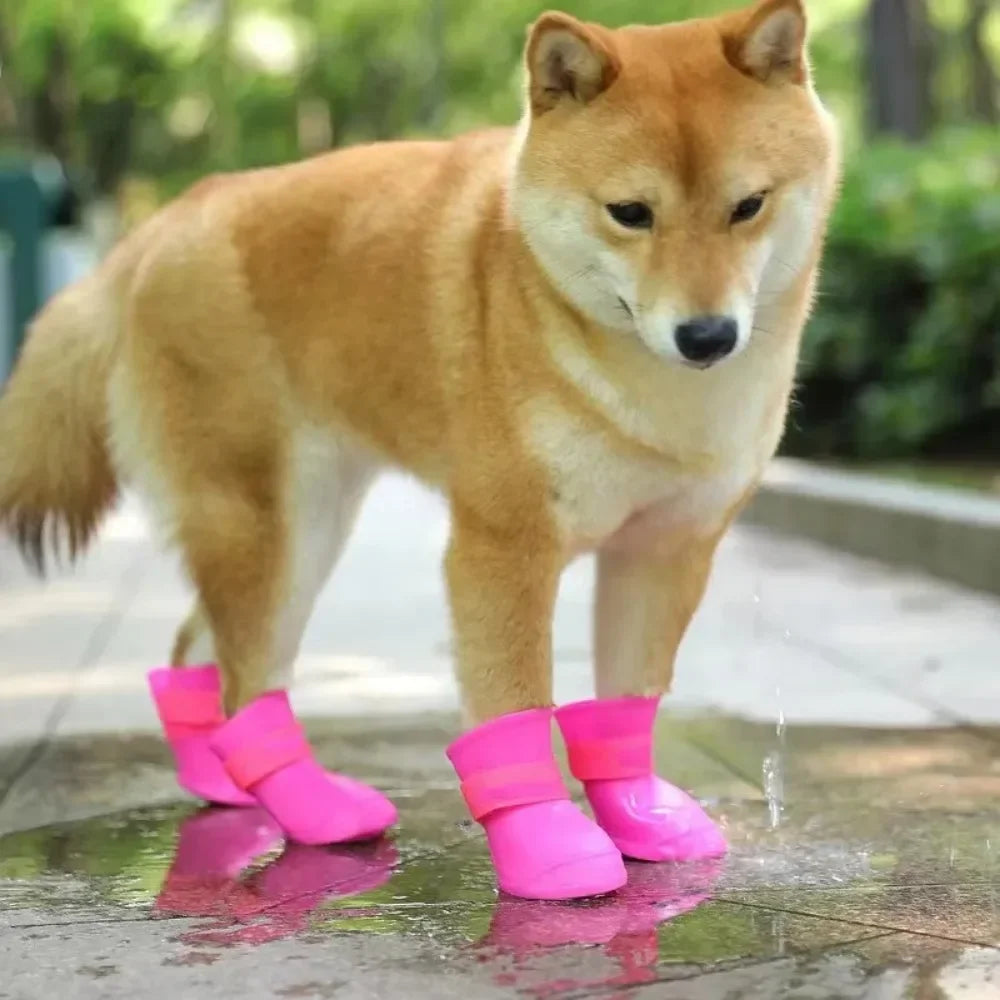 Anti-slip Rubber Rainshoe