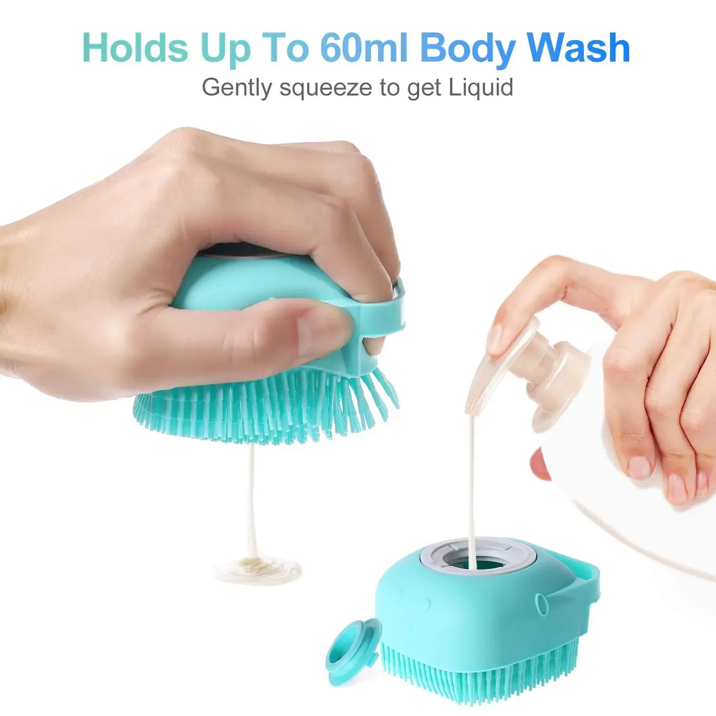 Shampoo Silicone Brush