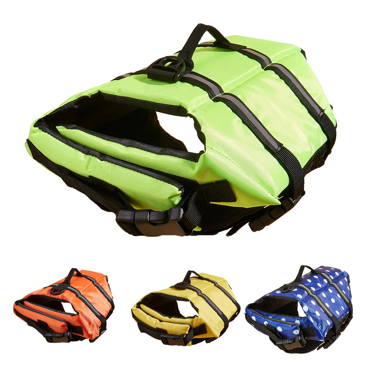 Reflective Adjustable Summer Large Dogs Life Jacket