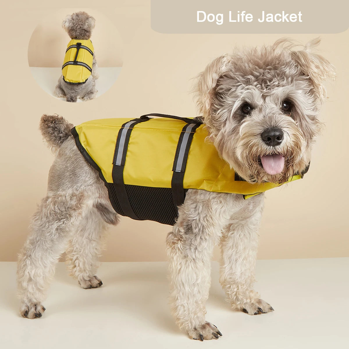 Reflective Adjustable Summer Large Dogs Life Jacket