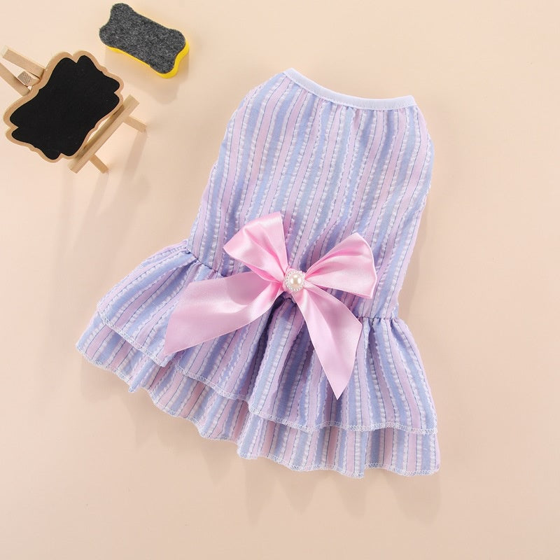 Striped Butterfly Skirt