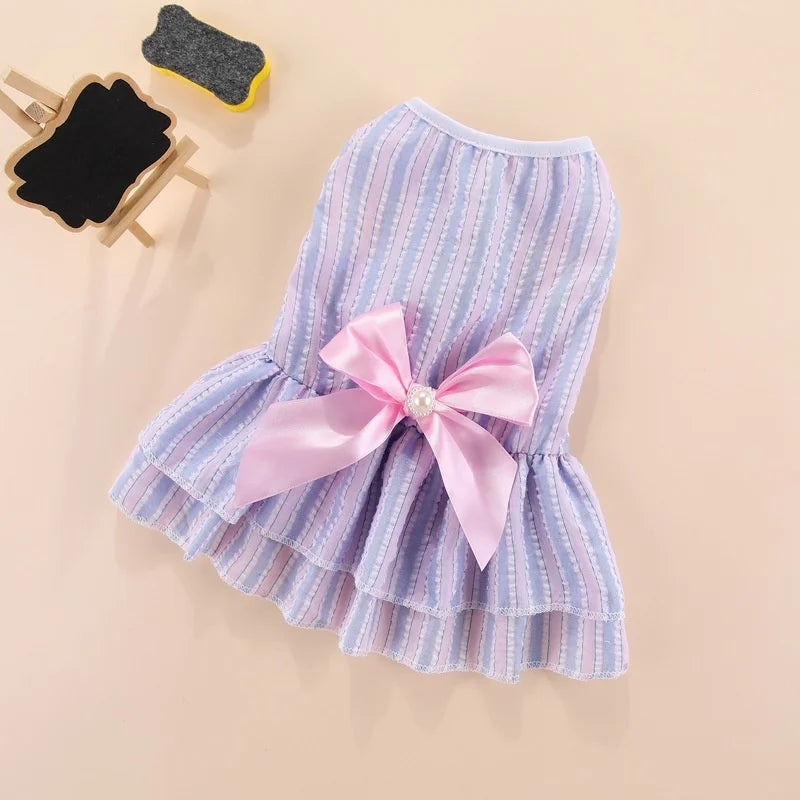 Striped Butterfly Skirt