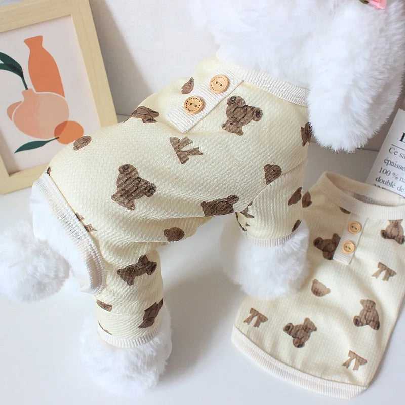 Jumpsuits For Teddy French Bulldog