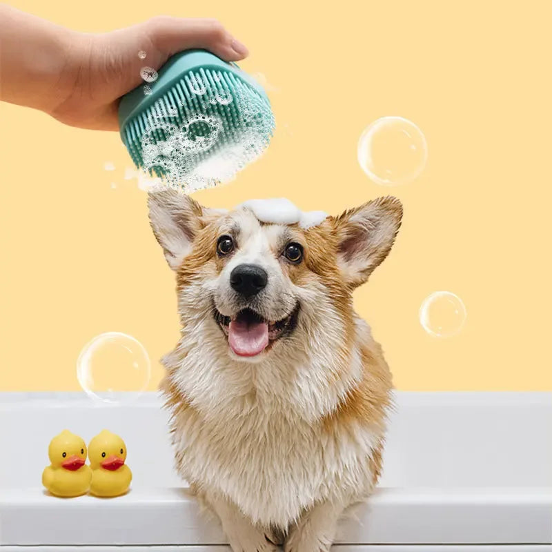 Shampoo Silicone Brush
