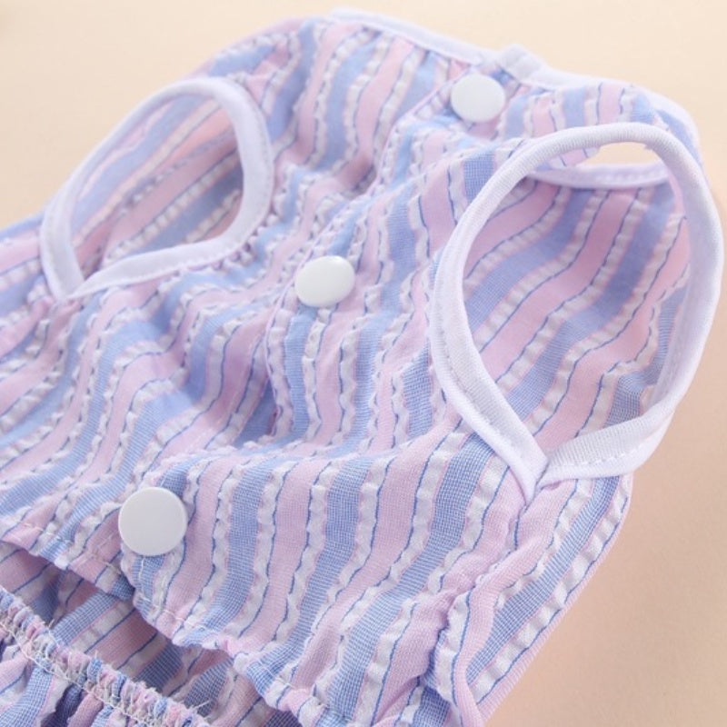 Striped Butterfly Skirt