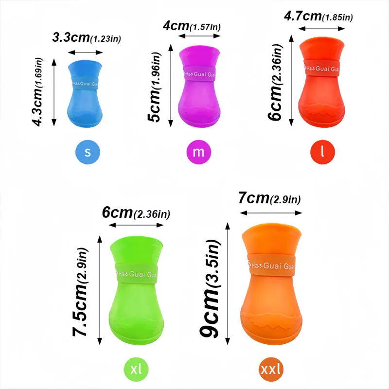 Candy Color Waterproof Booties