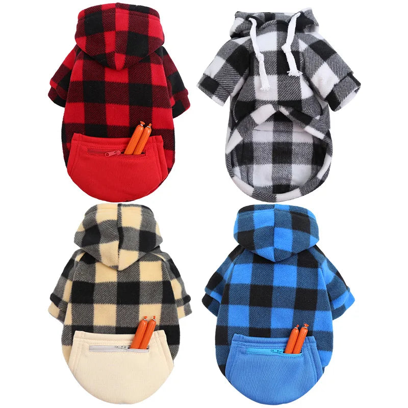 Winter Plaid Reversible Vest