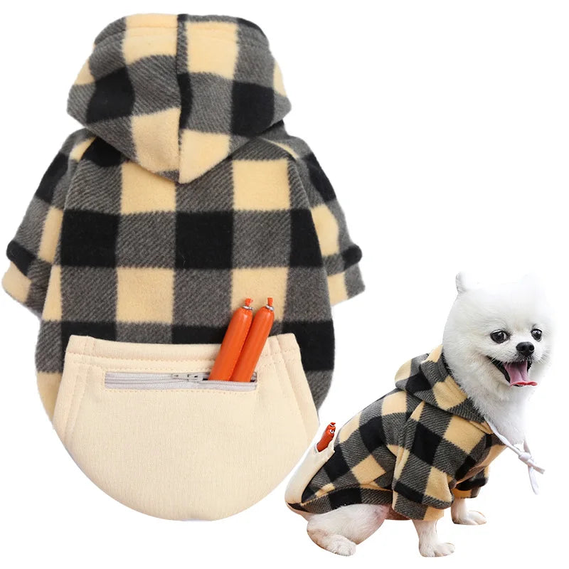 Winter Plaid Reversible Vest
