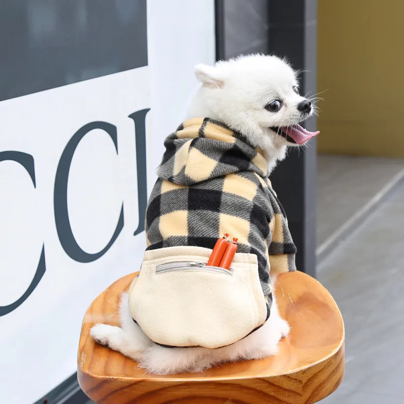 Winter Plaid Reversible Vest