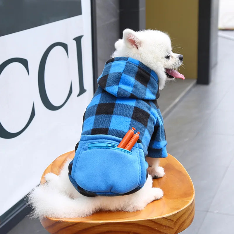 Winter Plaid Reversible Vest