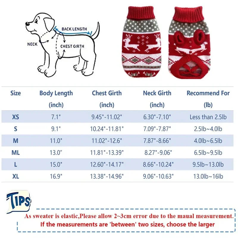 Winter Pet Sweater